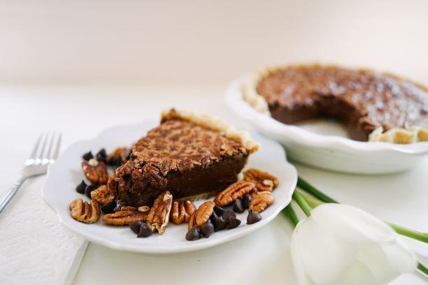 State Fair Blue Ribbon Chocolate Pecan Slice Pie Company